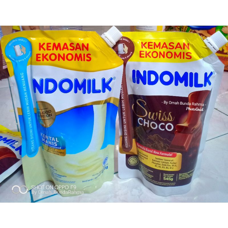 Jual INDOMILK SUSU KENTAL MANIS 545gr SUSU KENTAL MANIS INDOMILK POUCH ...