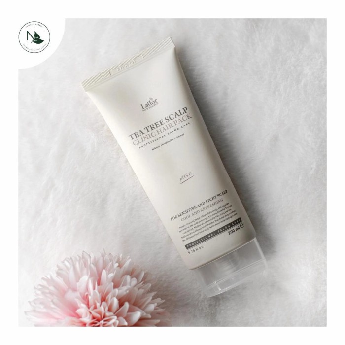 Jual Lador Tea Tree Scalp Clinic Hair Pack 200Ml | Shopee Indonesia