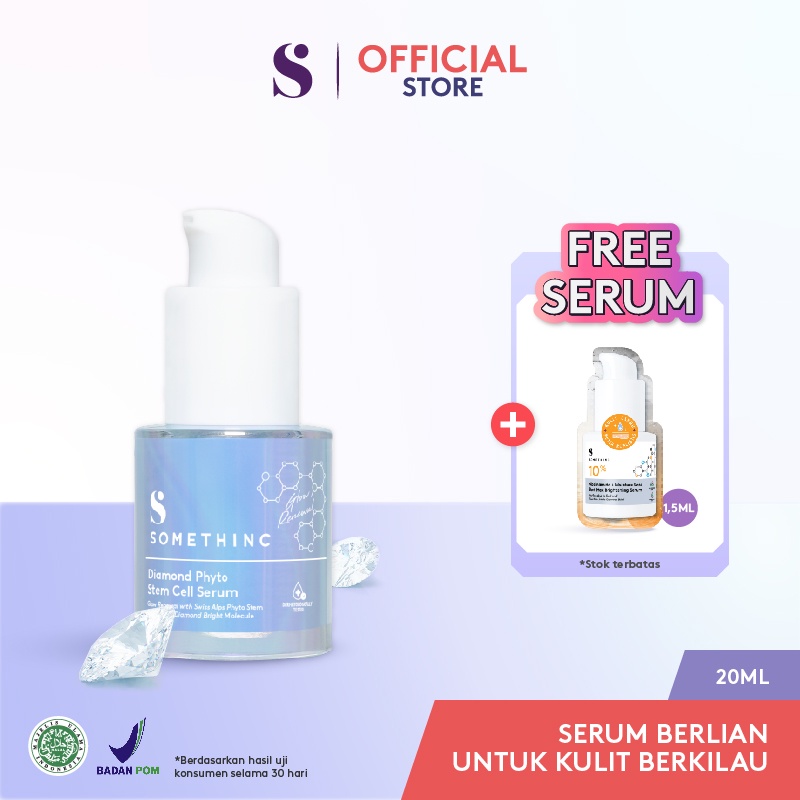 Jual Somethinc Gratis Sachet Diamond Phyto Stem Cell Serum Serum Diamond Untuk Kulit