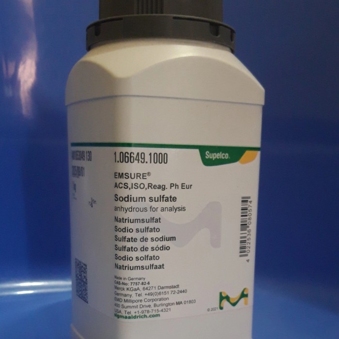 Jual Sodium Sulfate Merck Sodium Sulfat Natrium Sulfate Gram