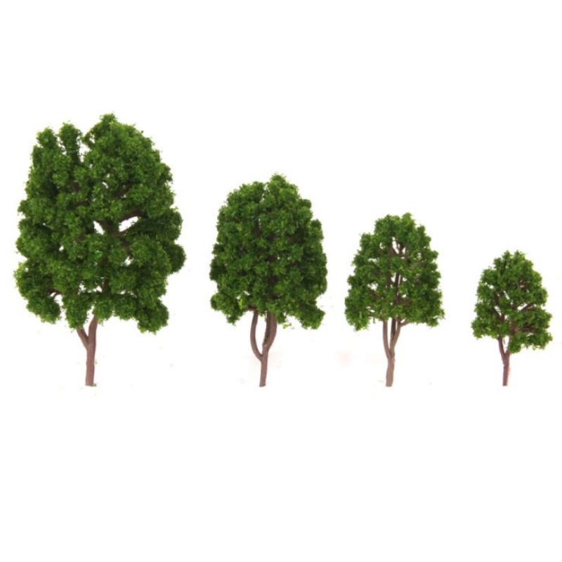 Jual 1pc Miniatur Pohon Hijau Cabang Tree Foam Bahan Maket Diorama ...