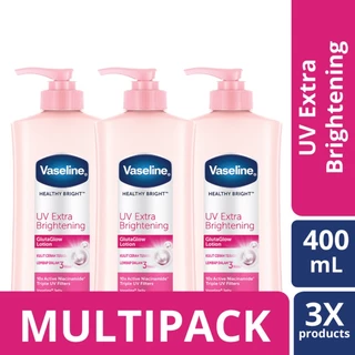 Vaseline Healthy Bright UV Brightening Lotion 400ml Multi Pack