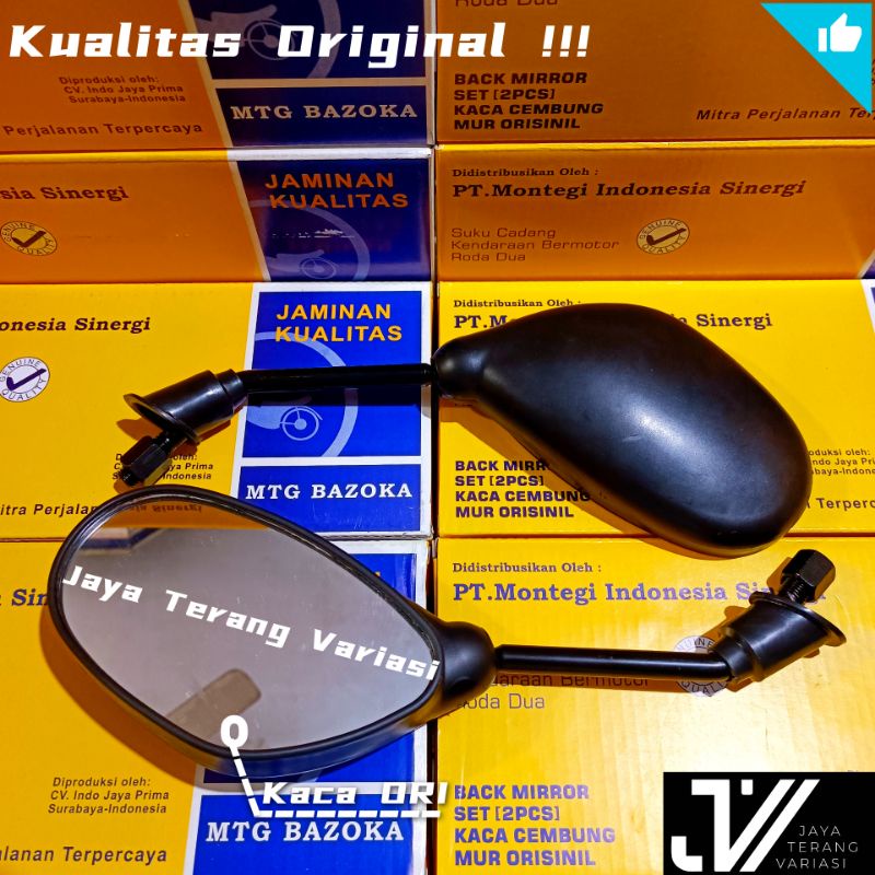 Jual SPION HONDA SUPRA ORI MONTEGI KACA ORIGINAL / SPION SUPRA X ...