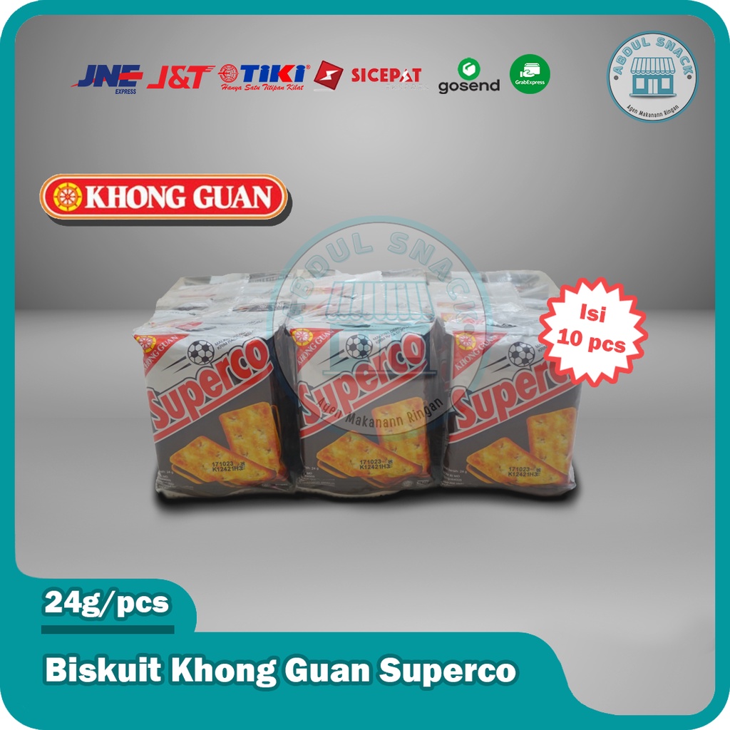 Jual Superco Khong Guan Biskuit Renceng isi 10 pcs | Shopee Indonesia