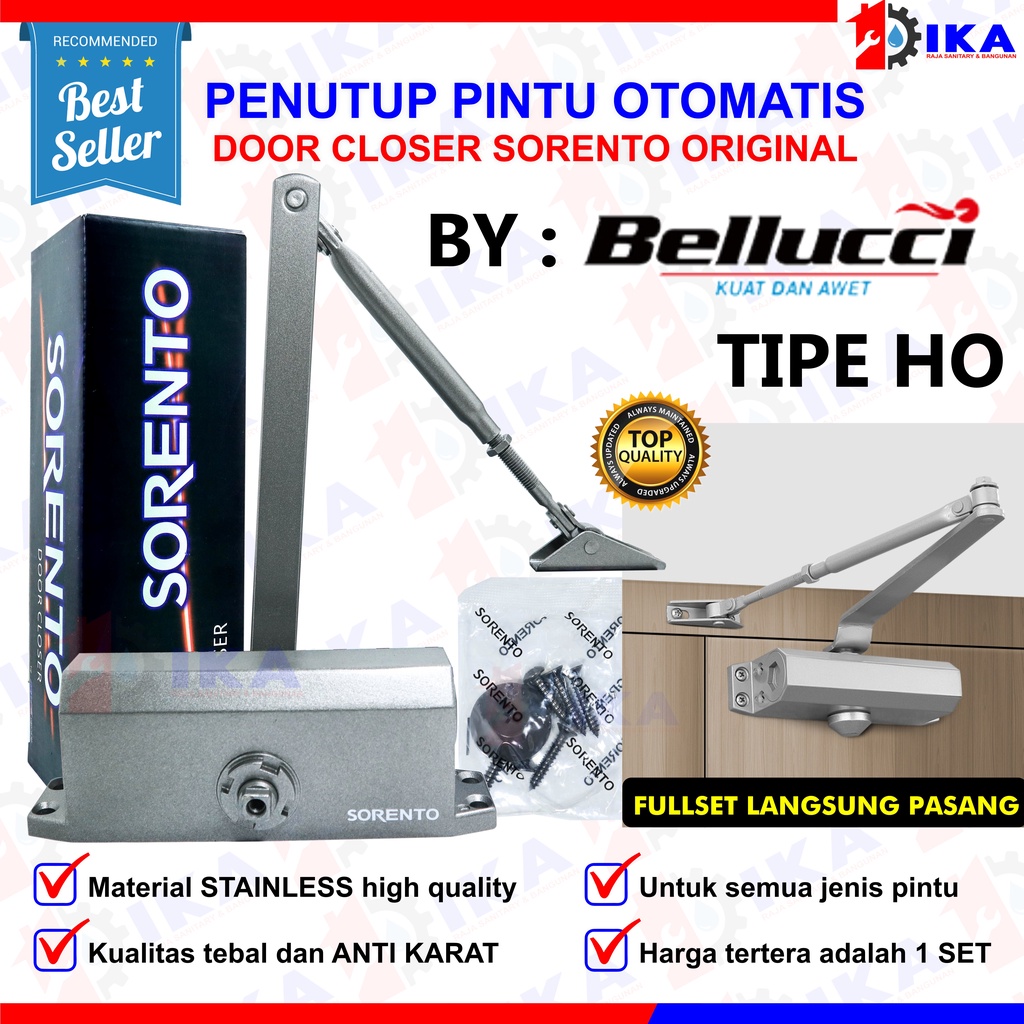 Jual Door Closer SORENTO Original - Penutup Pintu Otomatis 180 Derajat ...