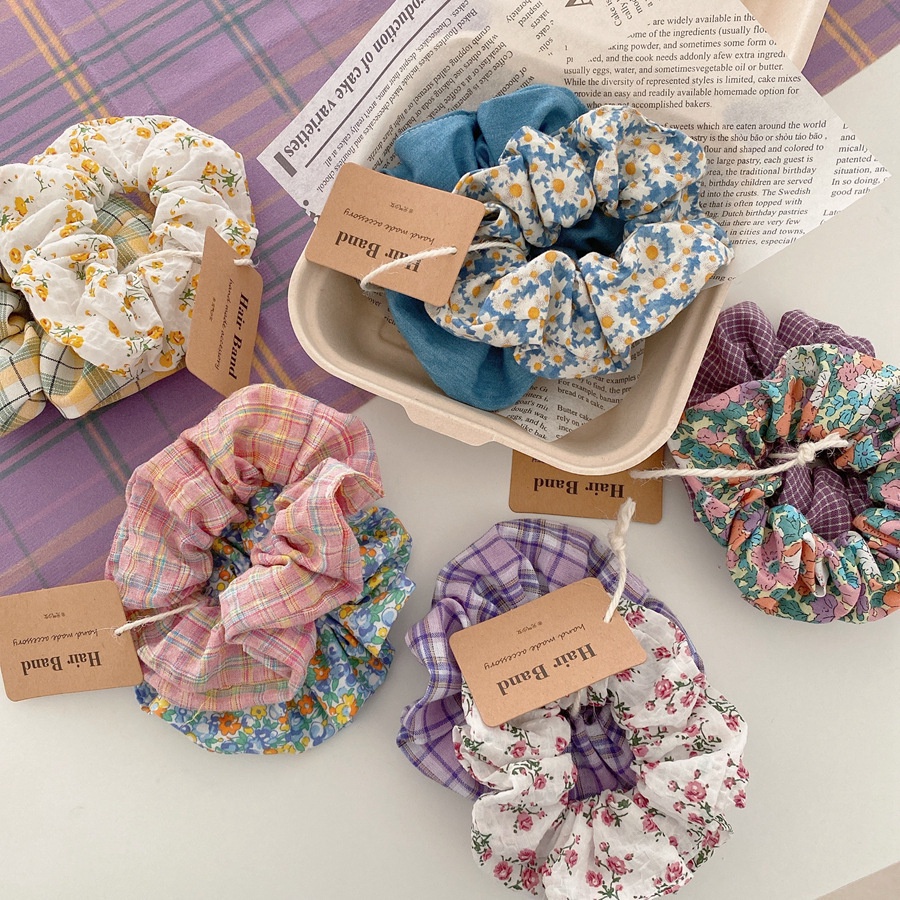 Jual Town Shell Korean Colorfull Smile Scrunchy / Scrunchie ...