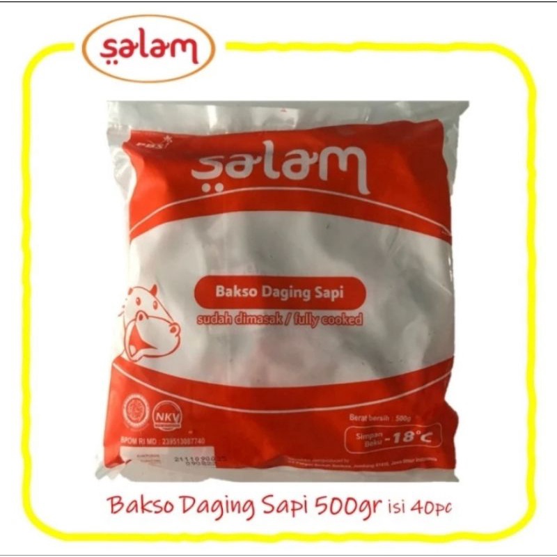 Jual Salam Bakso Sapi 500gr Shopee Indonesia