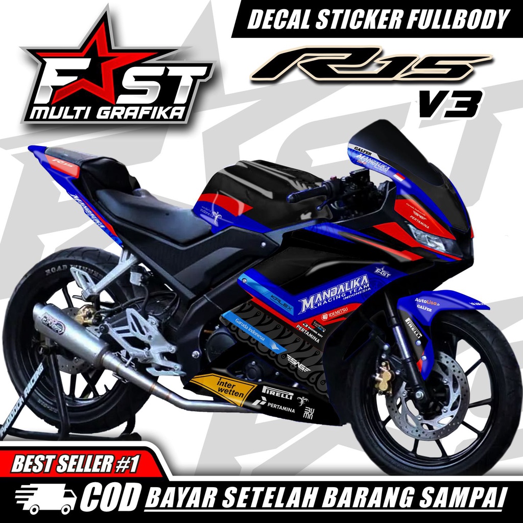 Jual Decal R15 V3 Full Body Keren Stiker R15 V3 Full Body Keren ...