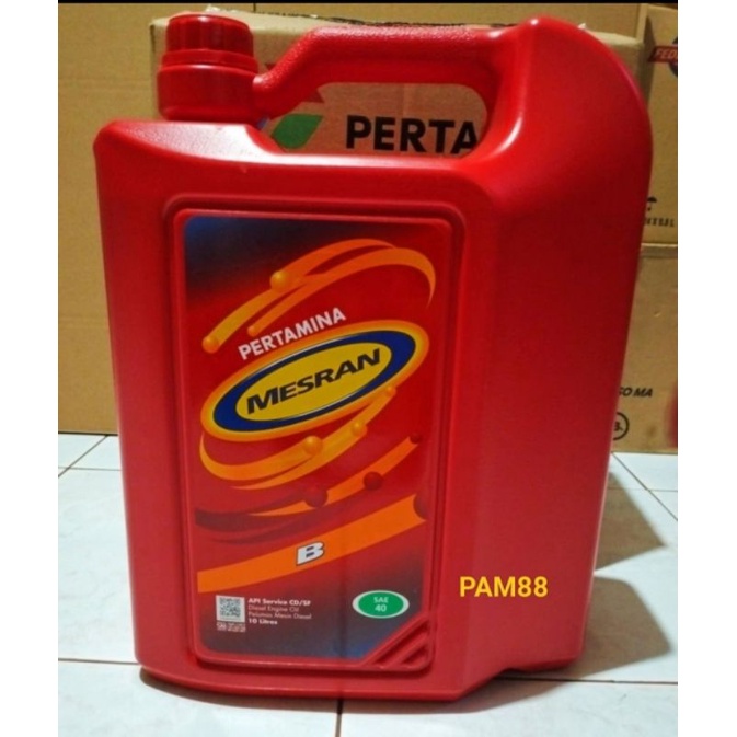 Jual Oli Mesran B 40 Sae..10 Liter.. | Shopee Indonesia