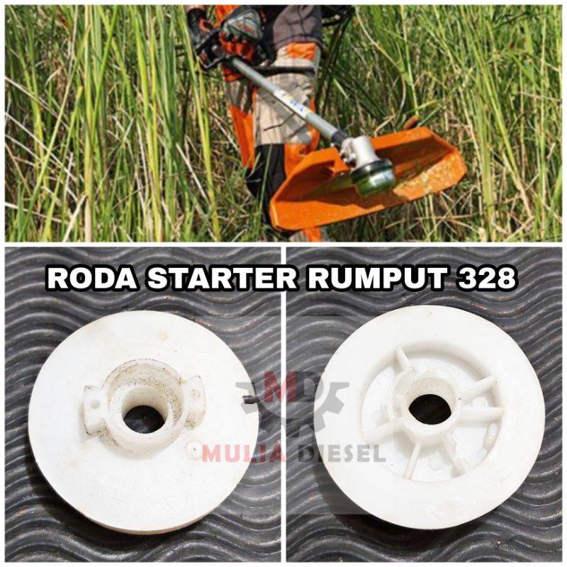 Jual Drum Wheel Roda Pully Tali Alit Engkol Starter 328 Mesin Potong ...
