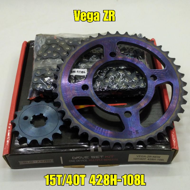 Jual SubZero Gear Set Vega ZR Vega RR Jupiter Z115 Robot Force Fi Paket