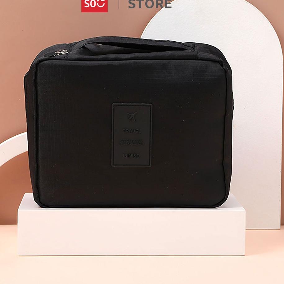Jual WDY167 MINISO Tas Penyimpanan Travel Bag Multifungsi Baju Praktis