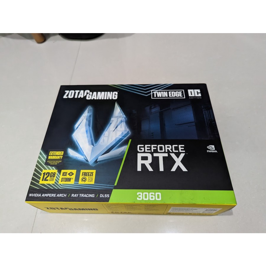 Jual VGA ZOTAC GAMING RTX 3060 RTX3060 TWIN EDGE OC 12GB 12 GB Komputer ...