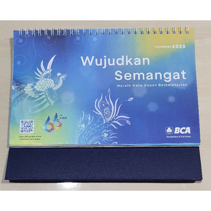 Jual Kalender Meja Bulanan Exclusive Bank Bca Tahun Shopee Indonesia