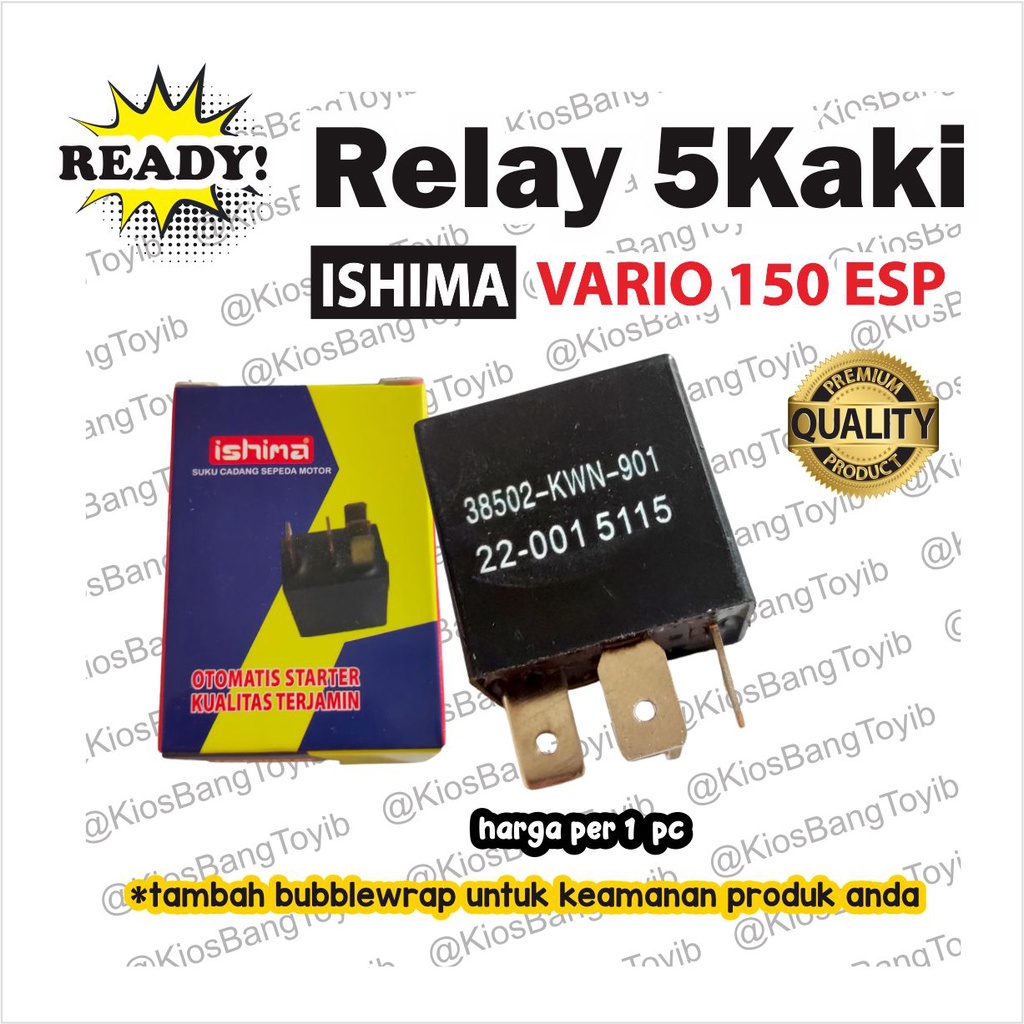 Jual Relay Comp Power Starter Kaki 5 Honda VARIO 150 125 PCX KWN