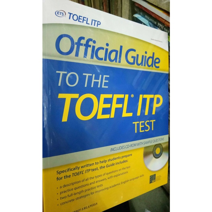 Jual Official Guide To The Toefl Itp Test Penerbit Erlangga Shopee Indonesia 3312