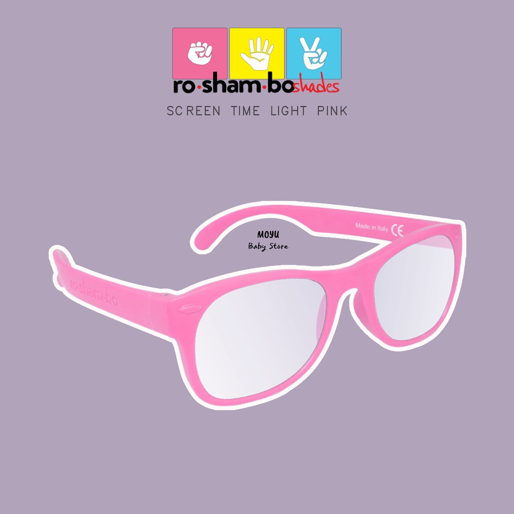 Jual Roshambo Screen Time Glasses Light Pink - kacamata anti radiasi ...