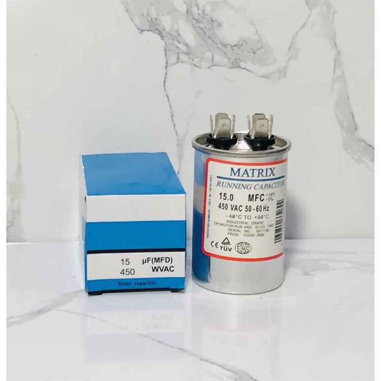 Jual Kapasitor AC Matrix 15uF | Shopee Indonesia
