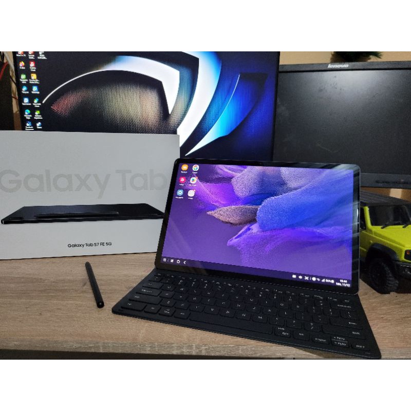 Jual Samsung Tab S7 FE 5G 6/128 + Keyboard Shopee Indonesia