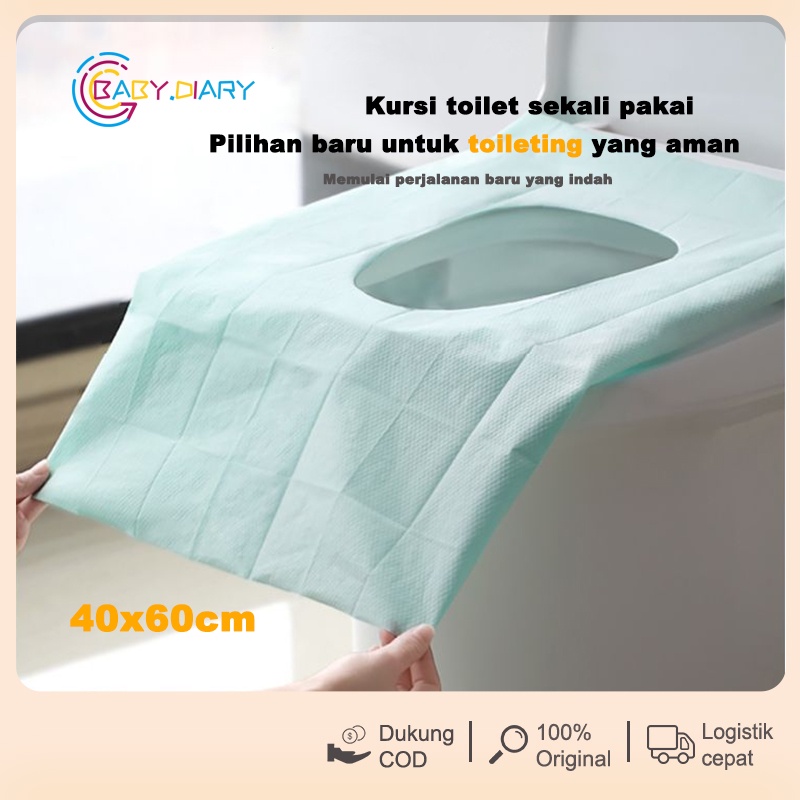 [COD] 10pcs/set Kursi Toilet Sekali Pakai / Kertas Kursi Toilet Tahan Air / Kertas Kursi Toilet Bersalin