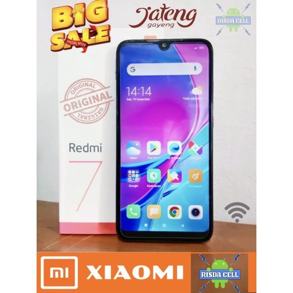 Jual REDMI 7 RAM 3/32GB _(SECOND ORIGINAL) | Shopee Indonesia