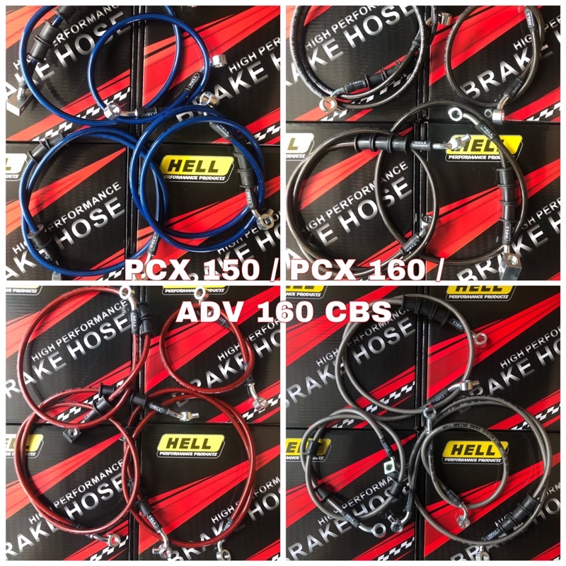 Jual Hell Kabel Selang Rem Set Depan Belakang Abs Cbs Honda Pcx Adv Vario