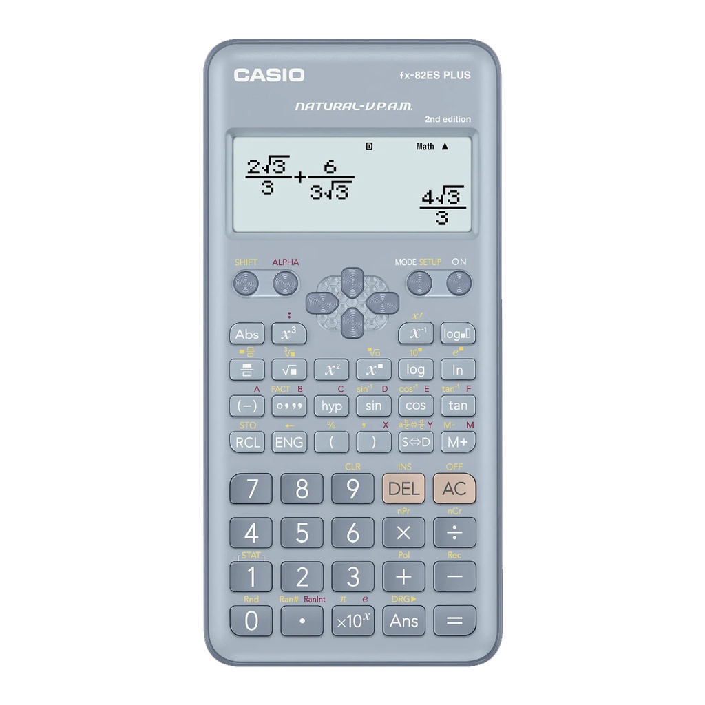 CASIO KALKULATOR FX-82ESPLUS BK - 2nd edition - Kalkulator Sekolah/Kuliah - Scientific/Saintifik - 252 fungsi (4)