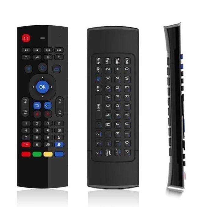 Jual Fly Air Mouse Wireless And QWERTY Keyboard Mini MX3 - 460172 ...
