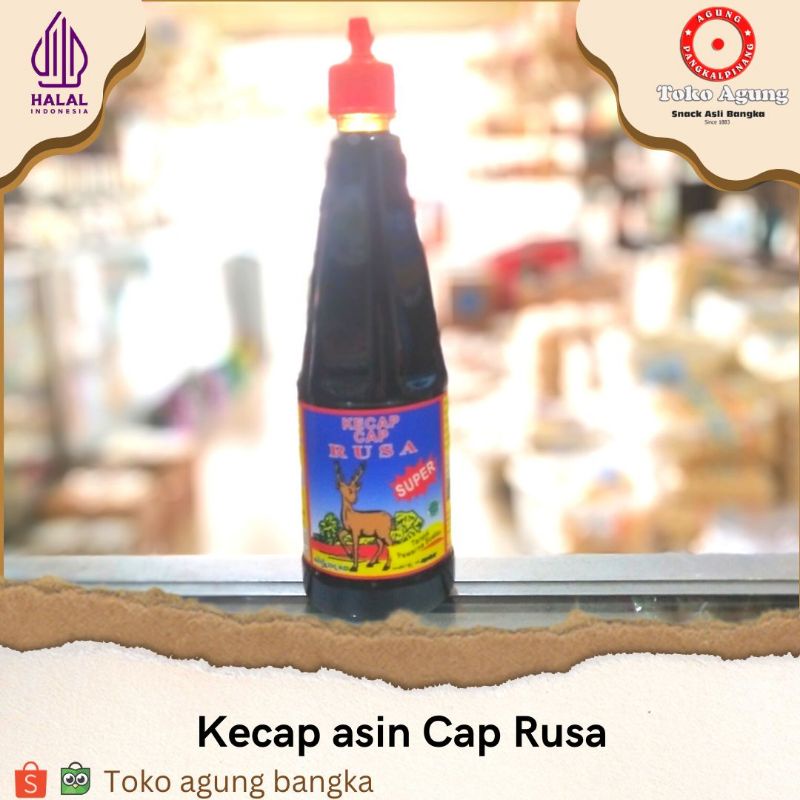 Jual Kecap asin Bangka cap Rusa | Shopee Indonesia
