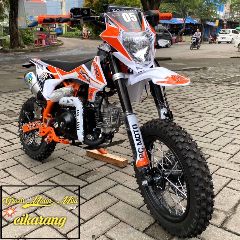 Jual MOTOR MINI TRAIL 50CC SYMOTOS RING 12/10 MESIN 4TAK Shopee