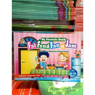 ( PROMO BUKU MURAH ORIGINAL ) BUKU ANAK / FAT FOND FAN OF JAM / AKU BISA MEMBACA DALAM RIMA / BEST SELLER / BELAJAR BAHASA INGGRIS / AKTIVITAS ANAK
