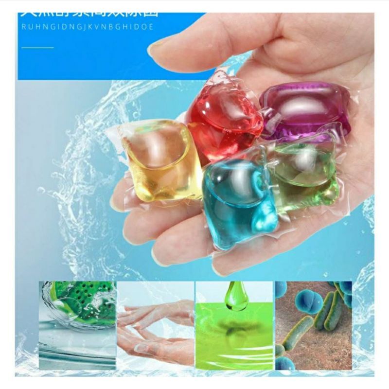 Jual AS Detergent Laundry Gel Ball Sabun Cair Cuci Baju Detergent ...