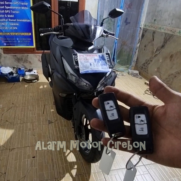 Jual Keyless Smartkey Yamaha AEROX New AEROX Old Pakai Modul Dan Remot ...