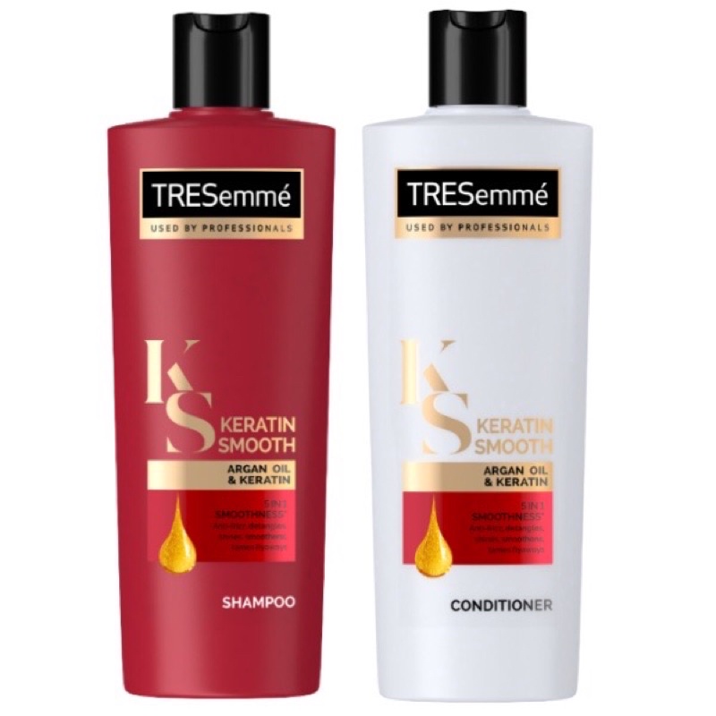 Jual Tresemme Keratin Smooth Shampoo Conditioner 170ml Shopee Indonesia