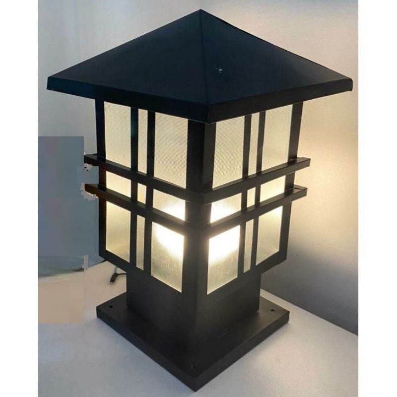 Jual Lampu hias pilar pagar taman gratis packing kayu | Shopee Indonesia