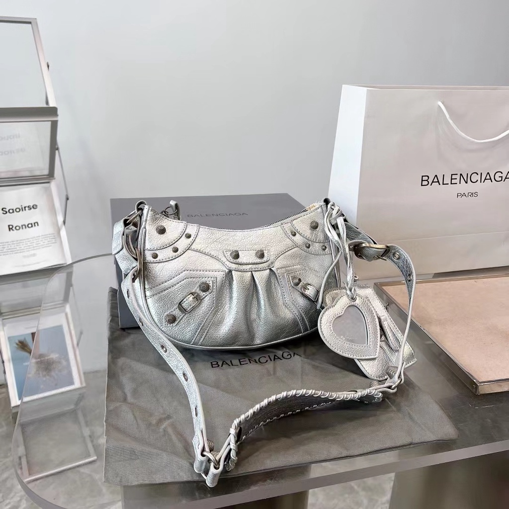 Balenciaga half best sale moon bag