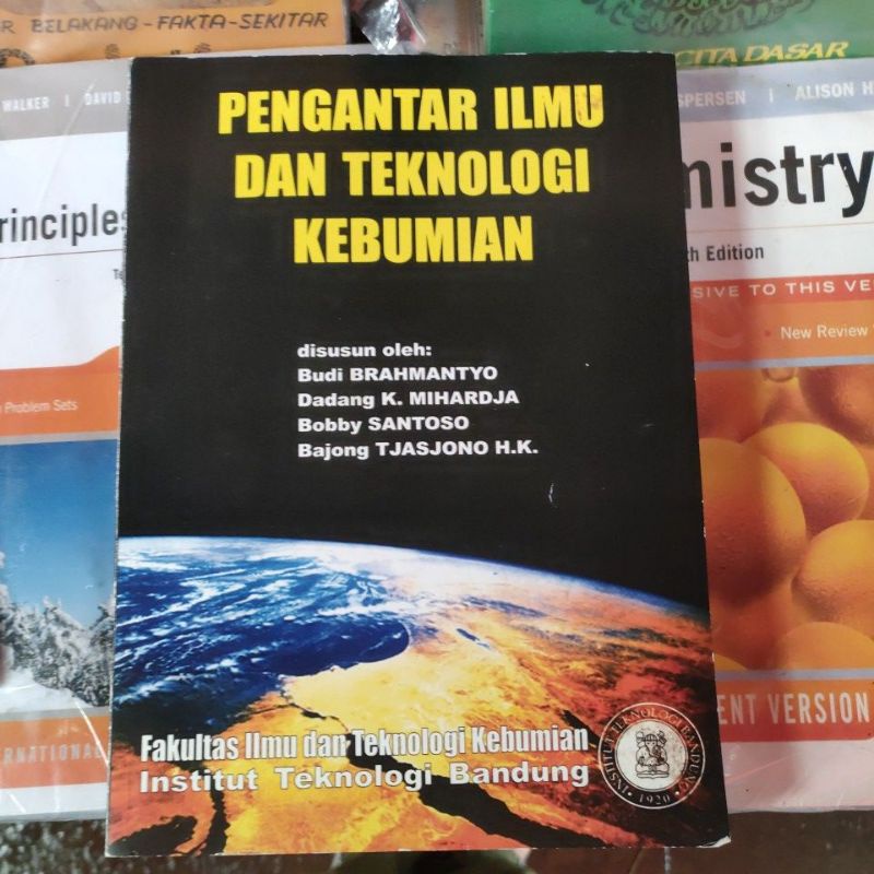 Jual pengantar ilmu dan teknologi kebumian Buku Fakultas ilmu dan ...