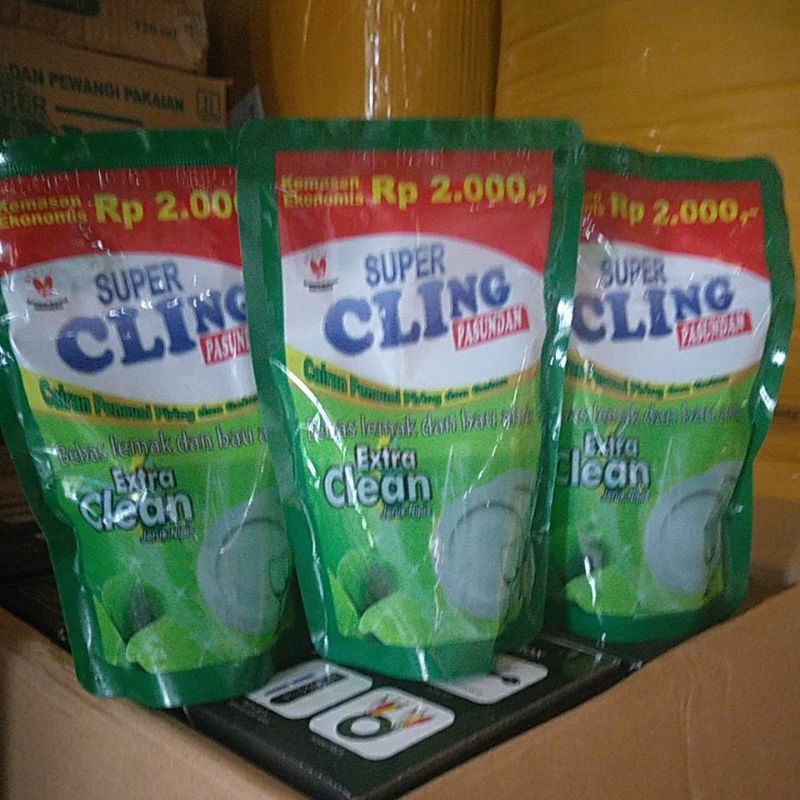 Jual Sabun Cuci Piring Super Cling 120ml Shopee Indonesia