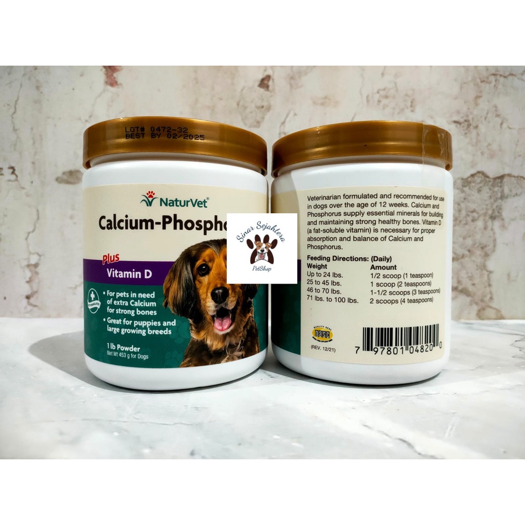 Naturvet calcium phosphorus best sale