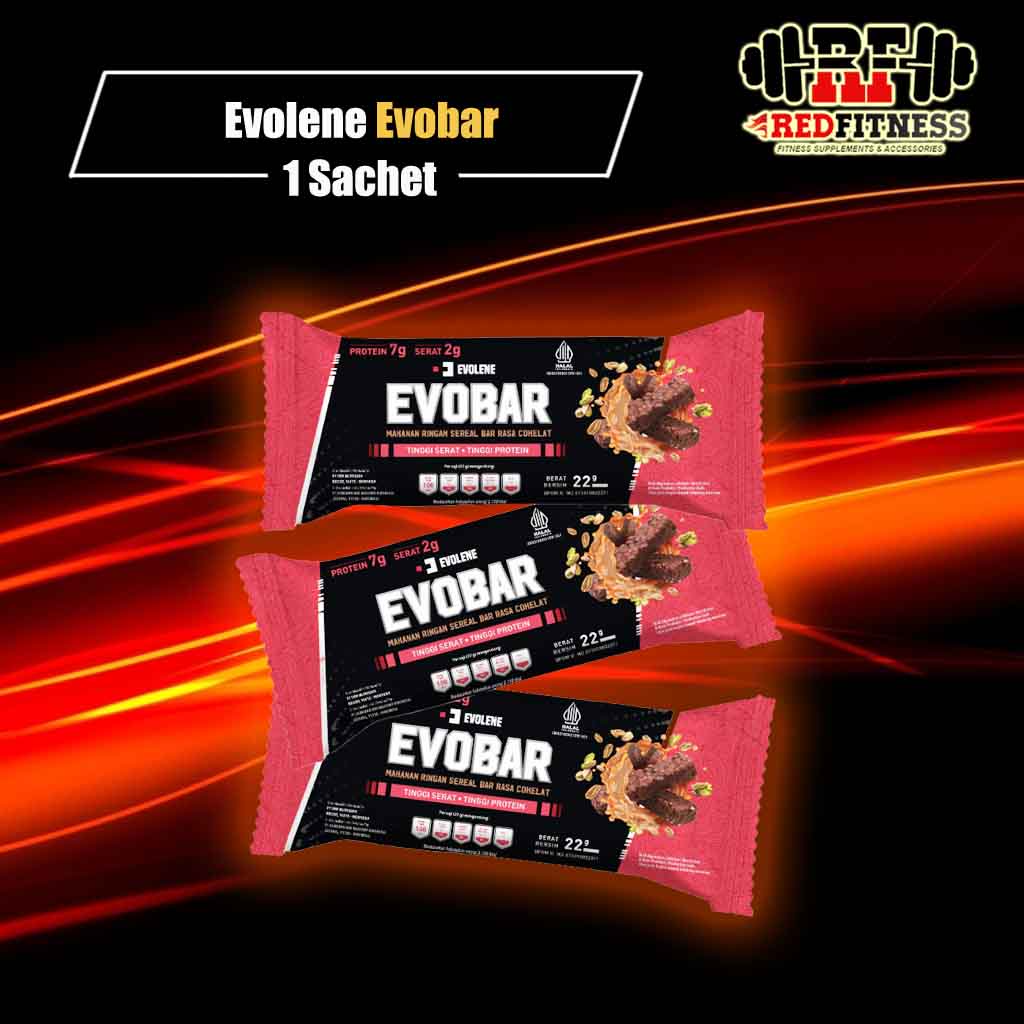 Jual Evolene Evobar Eceran 1 Sachet / Evo Bar Protein Bar Snack Sehat ...