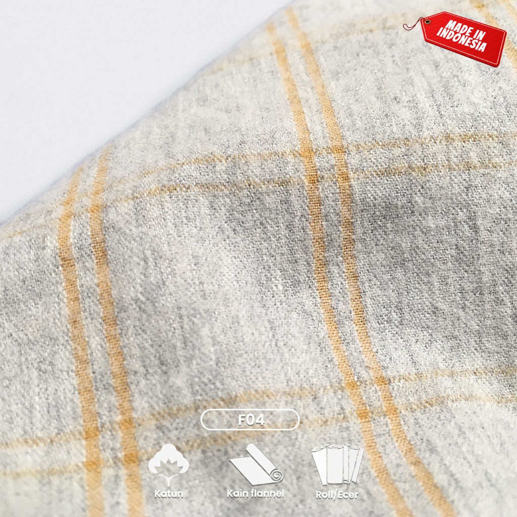 Jual Kain Katun Flanel Premium Motif Kotak Kemeja Kain Cotton Flannel Kotak 50cm Shopee