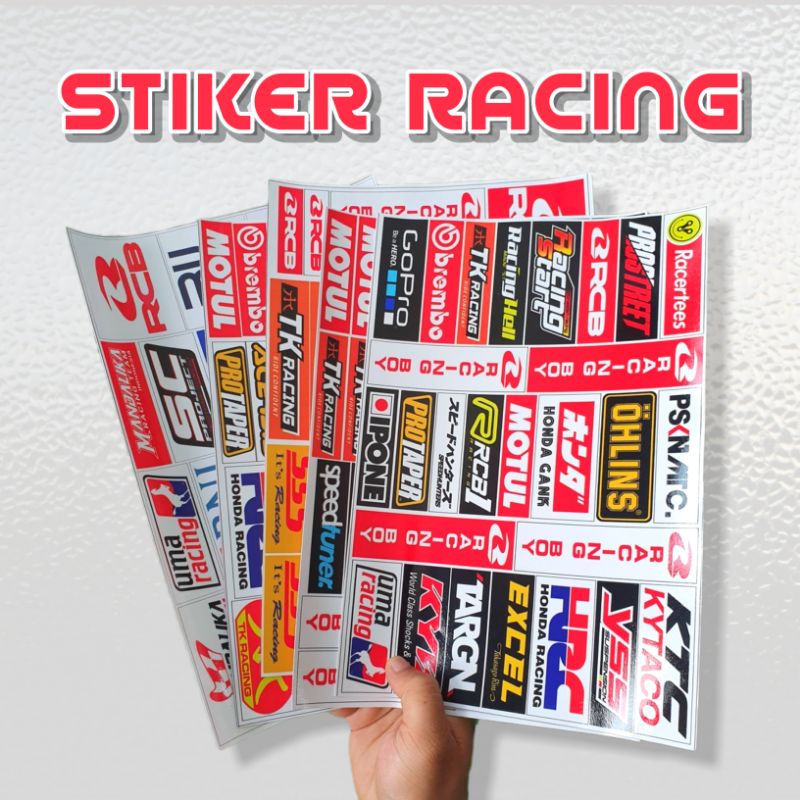 Jual STIKER RACING MOTOR SPONSOR | Shopee Indonesia