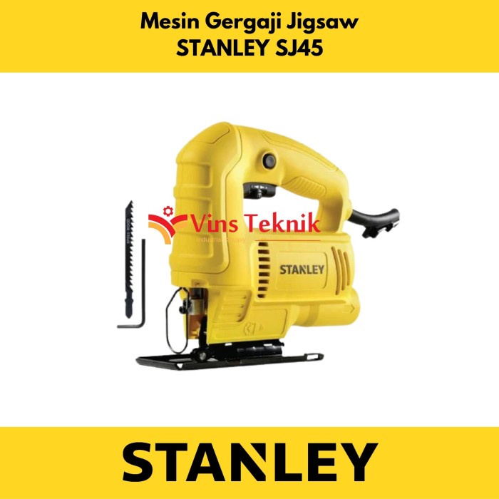 Jual Mesin Gergaji Jigsaw Jigsaw Sj45 Stanley Sj 45 450Watt | Shopee ...