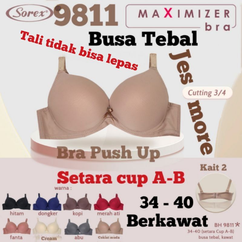 Jual sorex maximizer bra push up Harga Terbaik & Termurah Maret 2024