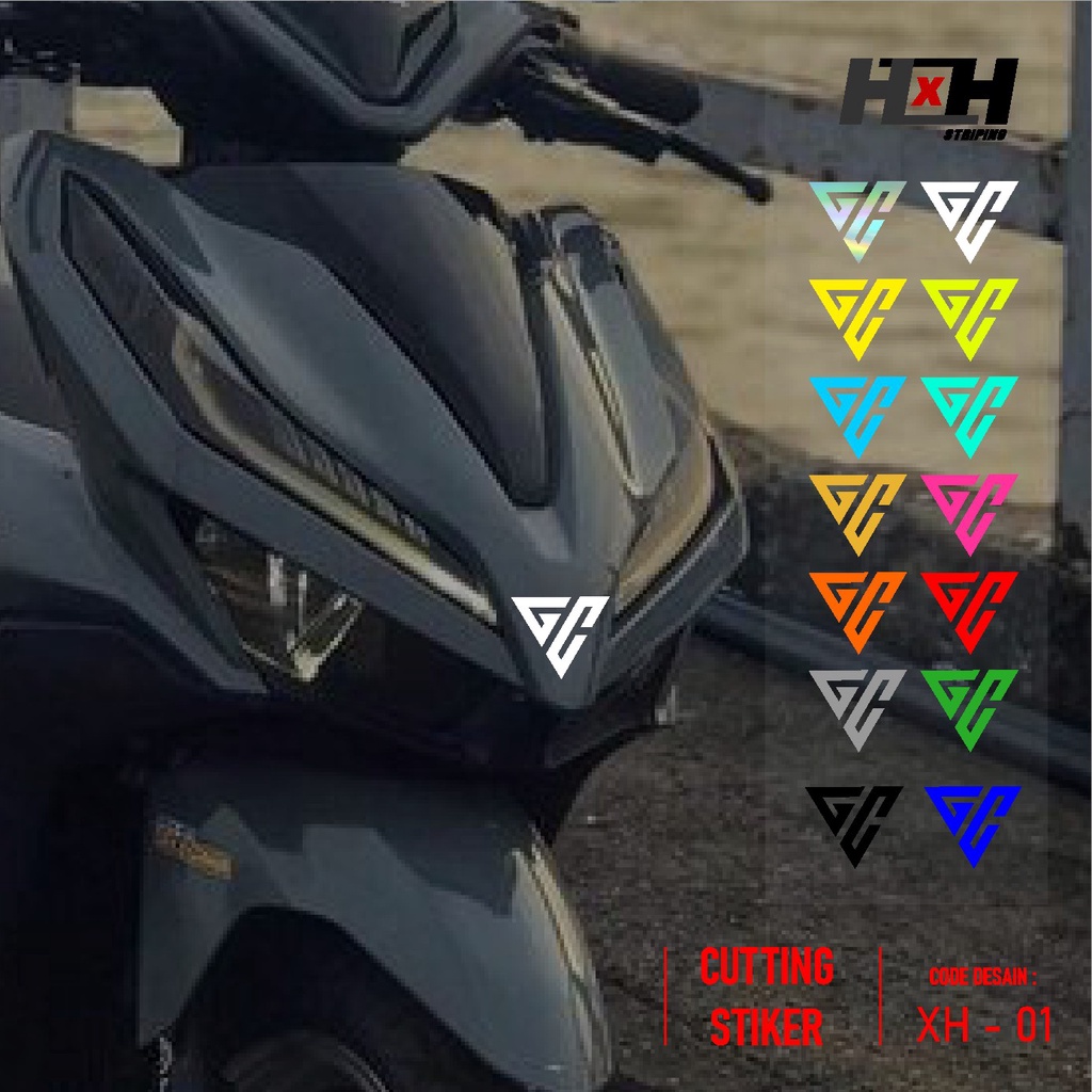 Jual Sticker Cutting Logo GC Hologram Reflektif | Shopee Indonesia