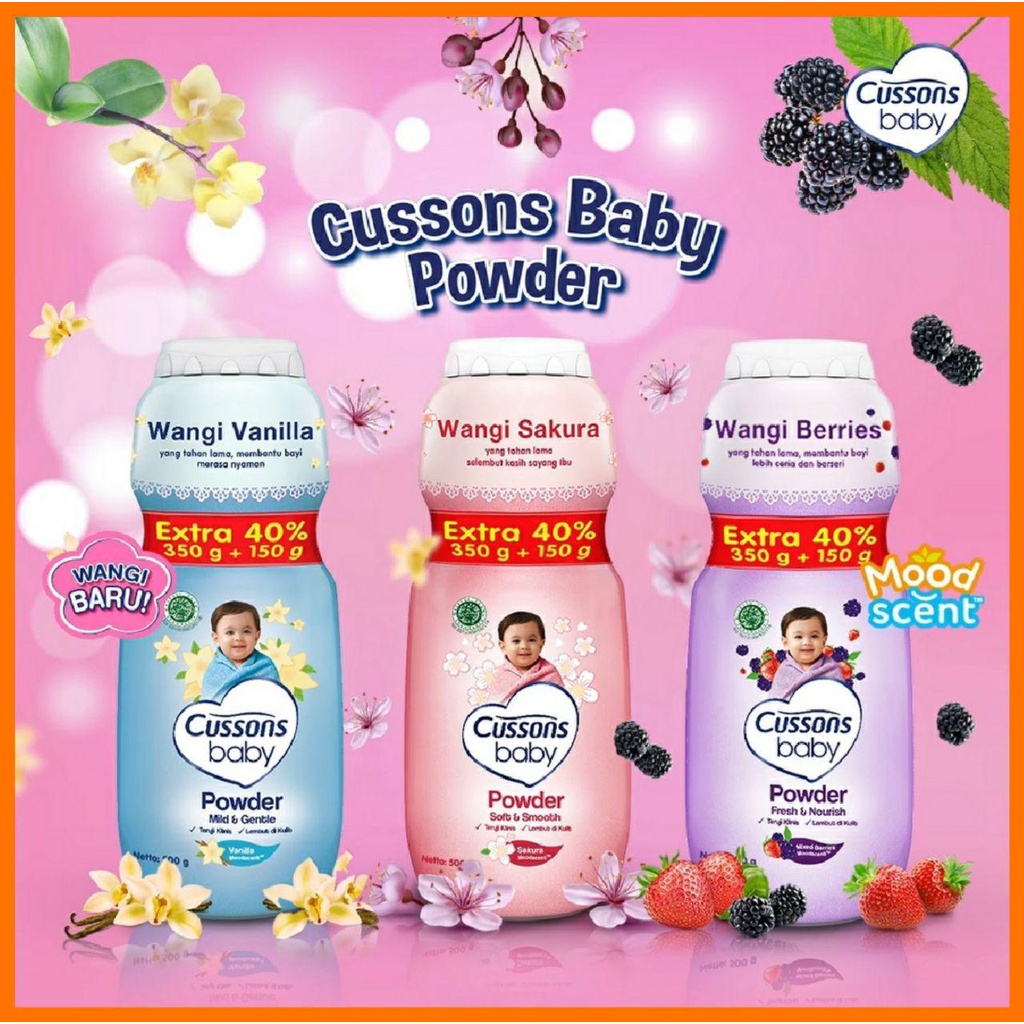 Jual Cussons Powder 350g+100g(bedak cussons_bedak bayi) | Shopee Indonesia