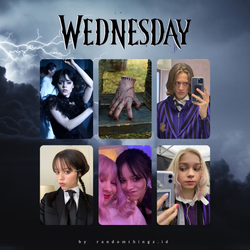 Jual Wednesday Addams Photocard Series | Shopee Indonesia