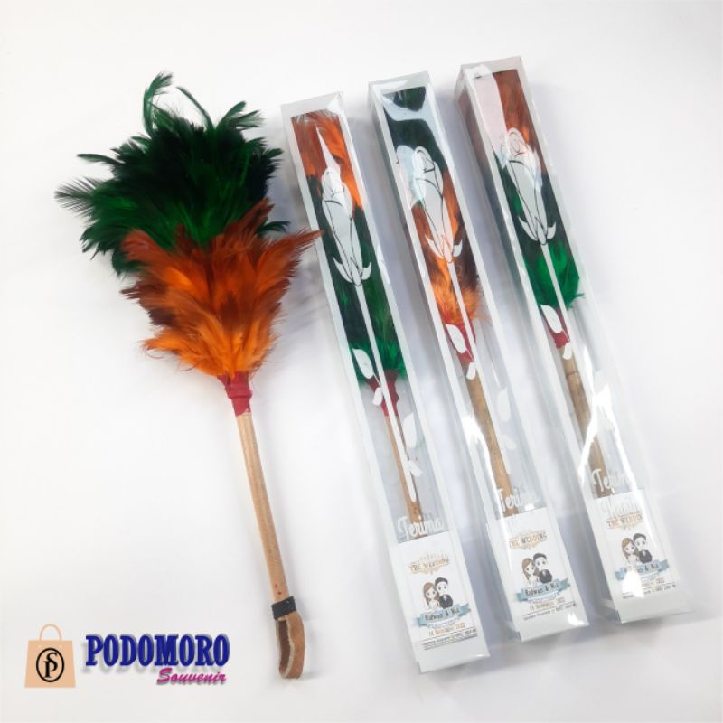 souvenir kemoceng kemas mika