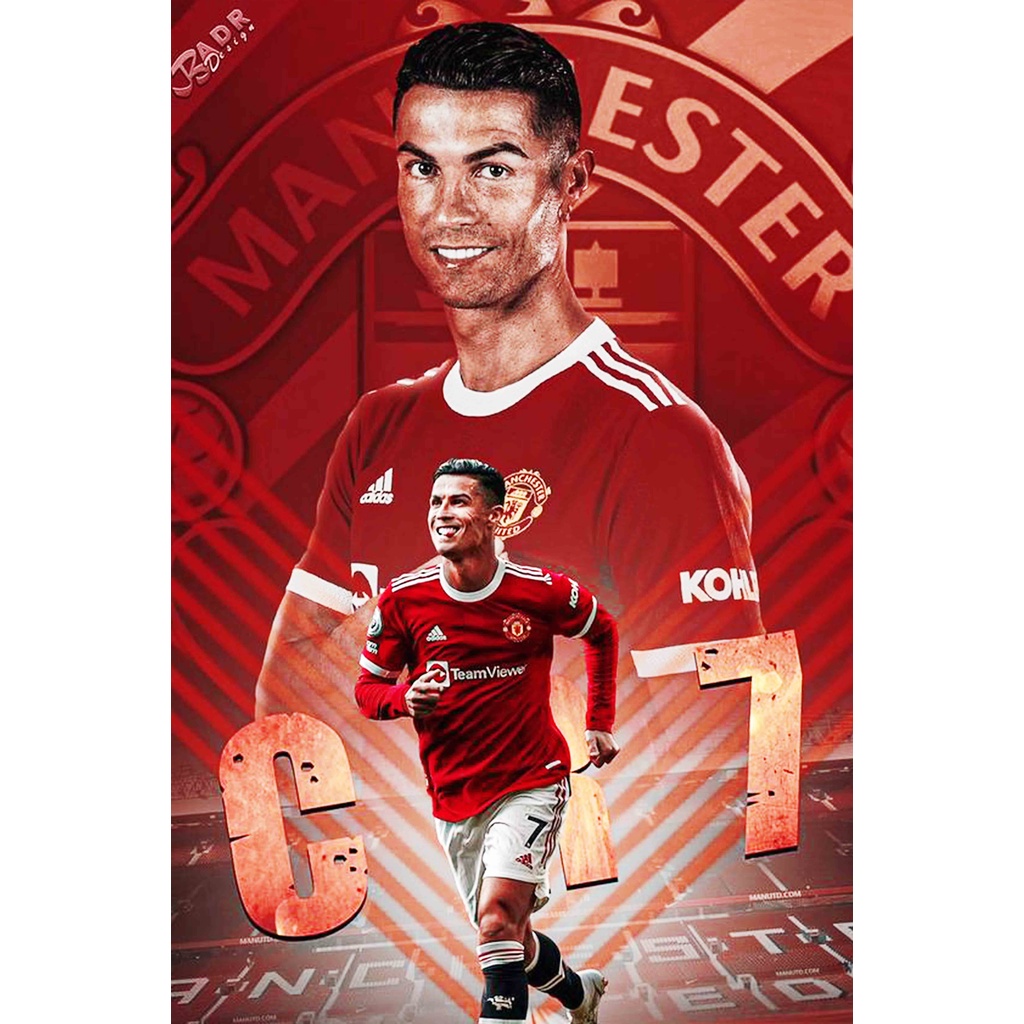 Cristiano Ronaldo Manchester United 21/22 Third Jersey - SideJersey