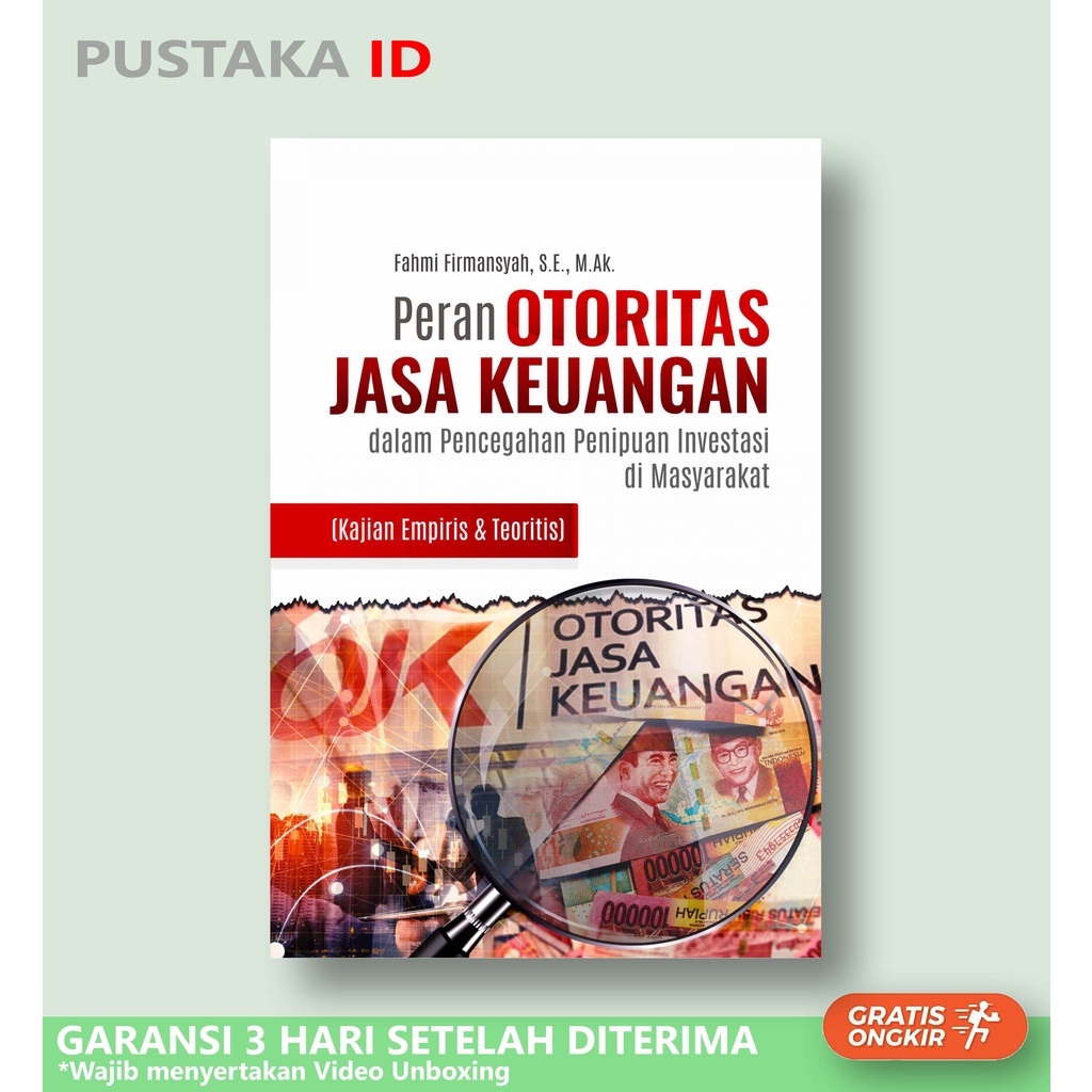 Jual Buku Peran Otoritas Jasa Keuangan Dalam Pencegahan Penipuan ...